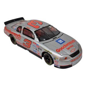 Action #3 Dale Earnhardt Die Cast Car Silver Goodwrench Monte Carlo 1:32 Scale